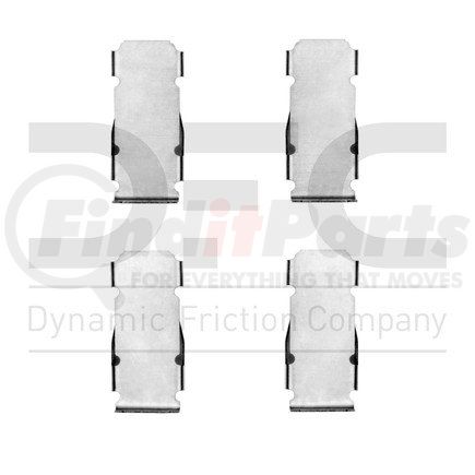 340-19000 by DYNAMIC FRICTION COMPANY - Disc Brake Hardware Kit