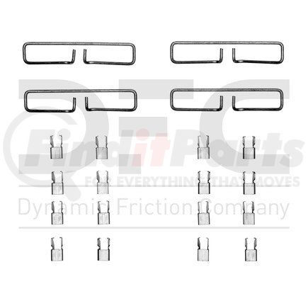 340-42001 by DYNAMIC FRICTION COMPANY - Disc Brake Hardware Kit