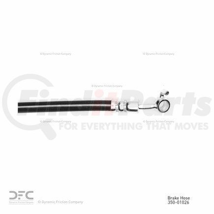 350-01026 by DYNAMIC FRICTION COMPANY - Brake Hose