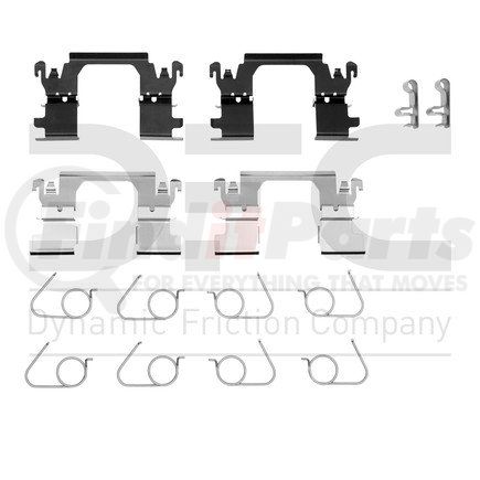 340-67047 by DYNAMIC FRICTION COMPANY - Disc Brake Hardware Kit