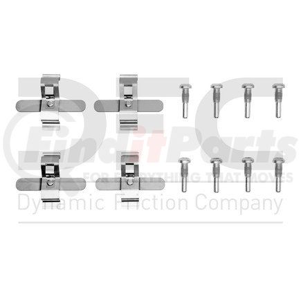 340-73020 by DYNAMIC FRICTION COMPANY - Disc Brake Hardware Kit