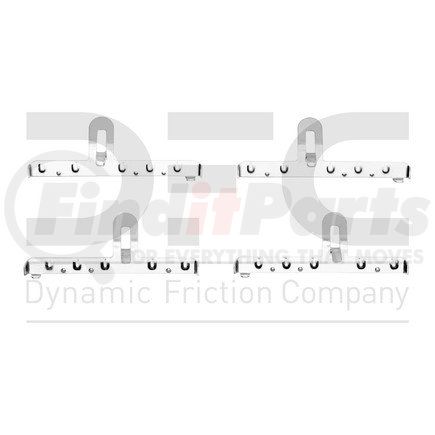 340-74000 by DYNAMIC FRICTION COMPANY - Disc Brake Hardware Kit