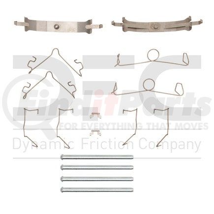 34075020 by DYNAMIC FRICTION COMPANY - Disc Brake Hardware Kit