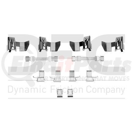 340-76007 by DYNAMIC FRICTION COMPANY - Disc Brake Hardware Kit