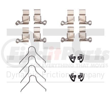 340-76011 by DYNAMIC FRICTION COMPANY - Disc Brake Hardware Kit