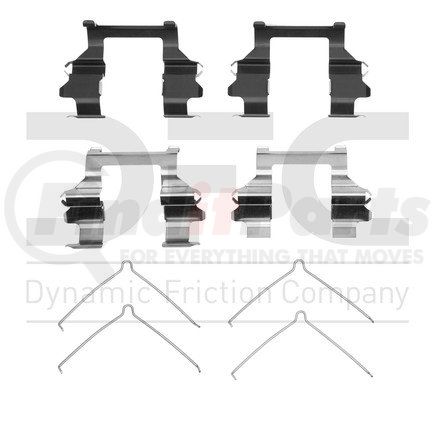 340-76016 by DYNAMIC FRICTION COMPANY - Disc Brake Hardware Kit