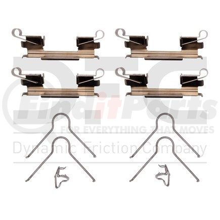 340-76017 by DYNAMIC FRICTION COMPANY - Disc Brake Hardware Kit