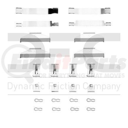 340-76034 by DYNAMIC FRICTION COMPANY - Disc Brake Hardware Kit