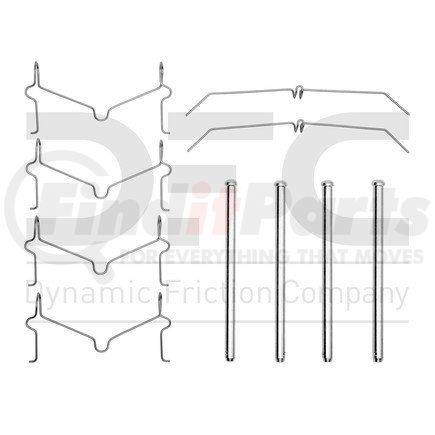 340-76074 by DYNAMIC FRICTION COMPANY - Disc Brake Hardware Kit