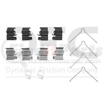 340-80041 by DYNAMIC FRICTION COMPANY - Disc Brake Hardware Kit