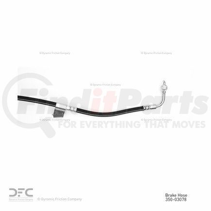 350-03078 by DYNAMIC FRICTION COMPANY - Brake Hose