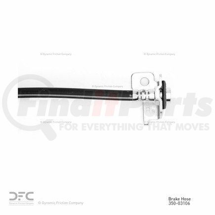 350-03106 by DYNAMIC FRICTION COMPANY - Brake Hose