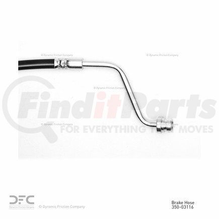 350-03116 by DYNAMIC FRICTION COMPANY - Brake Hose