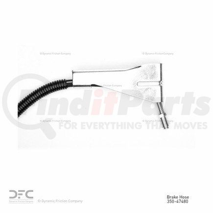 350-47480 by DYNAMIC FRICTION COMPANY - Brake Hose