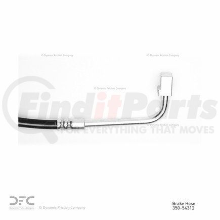 350-54312 by DYNAMIC FRICTION COMPANY - Brake Hose