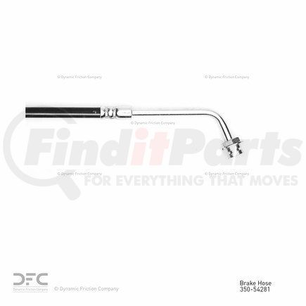 350-54281 by DYNAMIC FRICTION COMPANY - Brake Hose