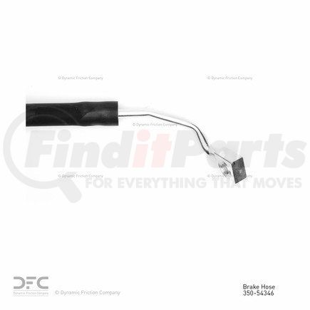 350-54346 by DYNAMIC FRICTION COMPANY - Brake Hose