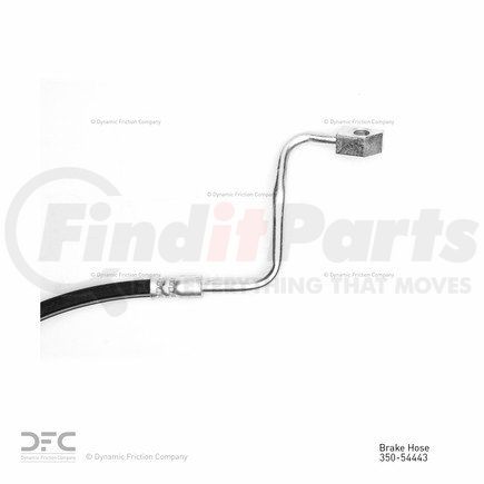 350-54443 by DYNAMIC FRICTION COMPANY - Brake Hose