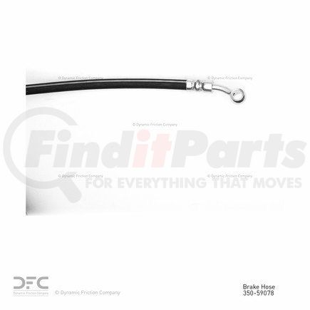 350-59078 by DYNAMIC FRICTION COMPANY - Brake Hose