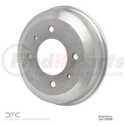 365-03008 by DYNAMIC FRICTION COMPANY - True Balanced Brake Drum