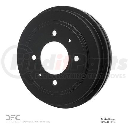 365-03015 by DYNAMIC FRICTION COMPANY - True Balanced Brake Drum