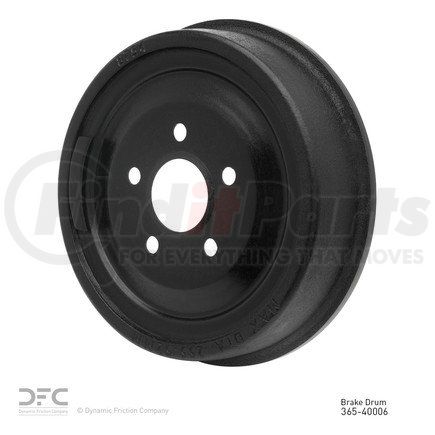 365-40006 by DYNAMIC FRICTION COMPANY - True Balanced Brake Drum