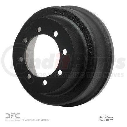 365-40026 by DYNAMIC FRICTION COMPANY - True Balanced Brake Drum