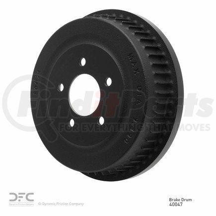 365-40047 by DYNAMIC FRICTION COMPANY - True Balanced Brake Drum