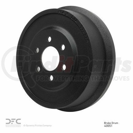 365-40051 by DYNAMIC FRICTION COMPANY - True Balanced Brake Drum