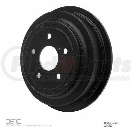 365-40059 by DYNAMIC FRICTION COMPANY - True Balanced Brake Drum