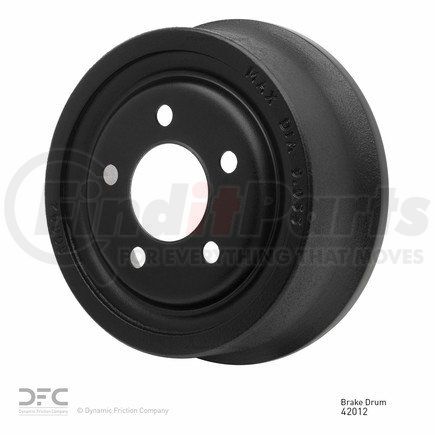 365-42012 by DYNAMIC FRICTION COMPANY - True Balanced Brake Drum