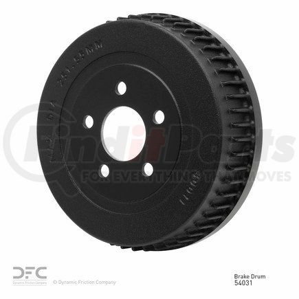 365-54031 by DYNAMIC FRICTION COMPANY - True Balanced Brake Drum