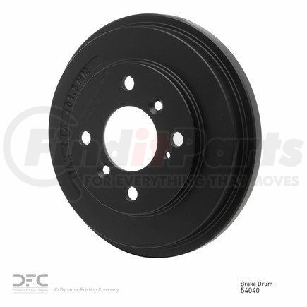 365-54040 by DYNAMIC FRICTION COMPANY - True Balanced Brake Drum