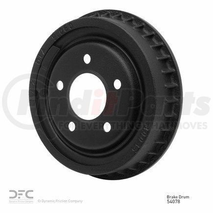 365-54078 by DYNAMIC FRICTION COMPANY - True Balanced Brake Drum