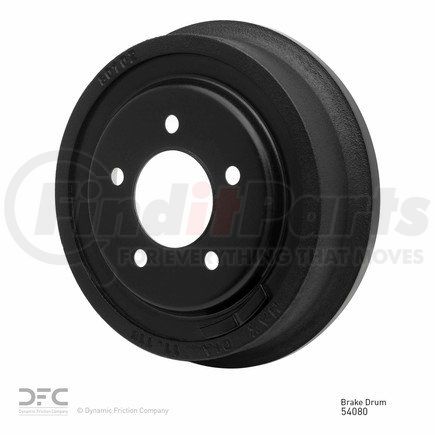 365-54080 by DYNAMIC FRICTION COMPANY - True Balanced Brake Drum