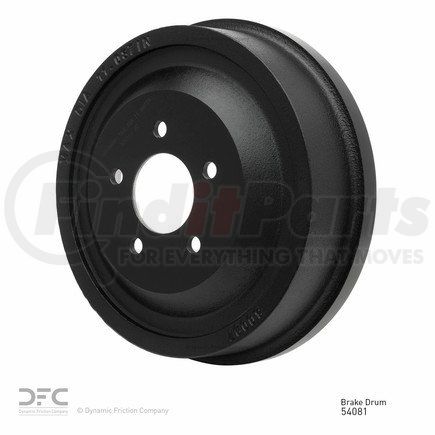 365-54081 by DYNAMIC FRICTION COMPANY - True Balanced Brake Drum