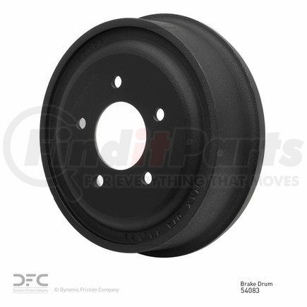 365-54083 by DYNAMIC FRICTION COMPANY - True Balanced Brake Drum