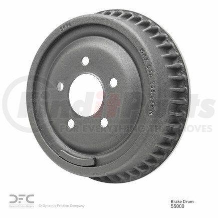 365-55000 by DYNAMIC FRICTION COMPANY - True Balanced Brake Drum