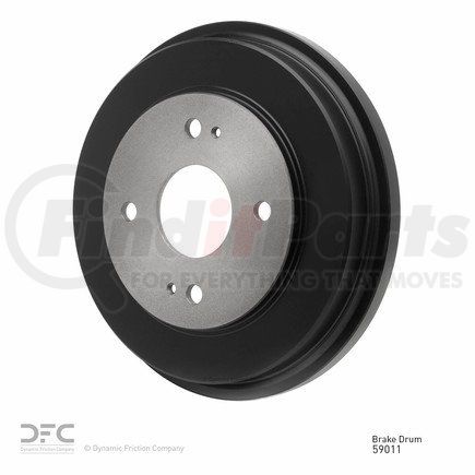 365-59011 by DYNAMIC FRICTION COMPANY - True Balanced Brake Drum