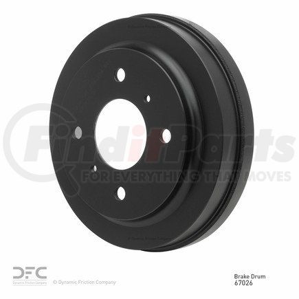 365-67026 by DYNAMIC FRICTION COMPANY - True Balanced Brake Drum