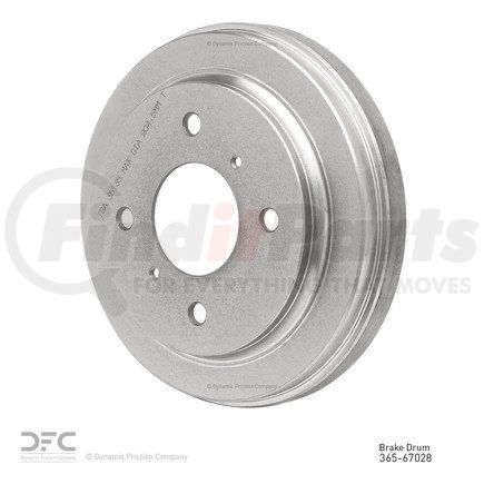 365-67028 by DYNAMIC FRICTION COMPANY - True Balanced Brake Drum