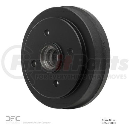 365-72001 by DYNAMIC FRICTION COMPANY - True Balanced Brake Drum