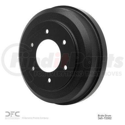 365-72002 by DYNAMIC FRICTION COMPANY - True Balanced Brake Drum