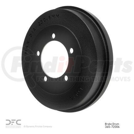 365-72006 by DYNAMIC FRICTION COMPANY - True Balanced Brake Drum