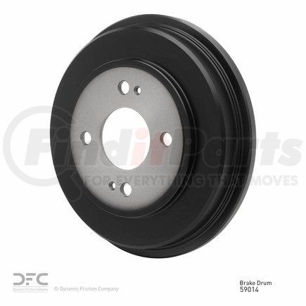 365-59014 by DYNAMIC FRICTION COMPANY - True Balanced Brake Drum