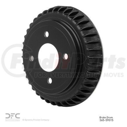 365-59015 by DYNAMIC FRICTION COMPANY - True Balanced Brake Drum