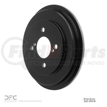 365-59018 by DYNAMIC FRICTION COMPANY - True Balanced Brake Drum