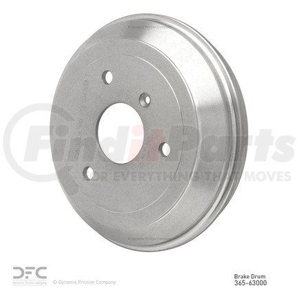 365-63000 by DYNAMIC FRICTION COMPANY - True Balanced Brake Drum