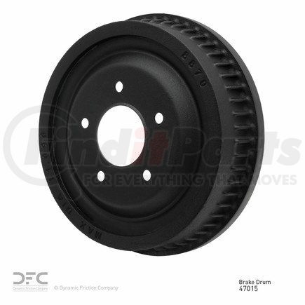 365-47015 by DYNAMIC FRICTION COMPANY - True Balanced Brake Drum