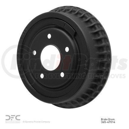 365-47014 by DYNAMIC FRICTION COMPANY - True Balanced Brake Drum